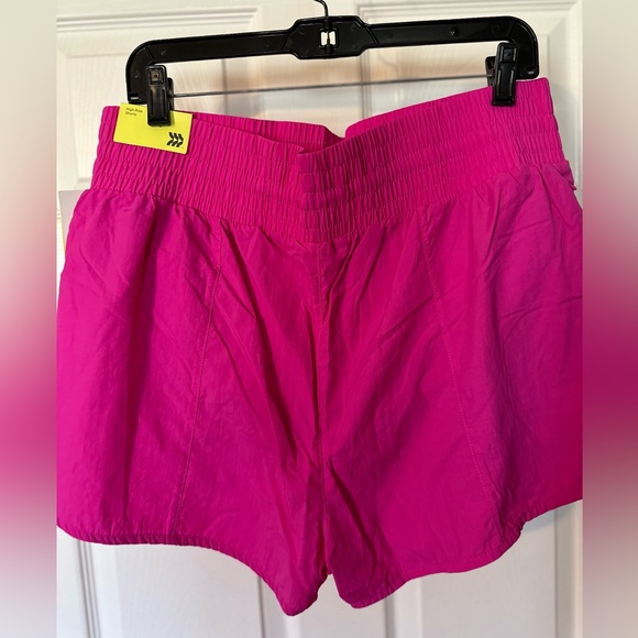 Hot pink run shorts by All in Motion. Size L, NWT - Picture 2 of 6